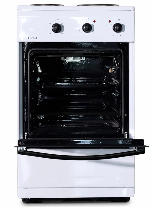 Tessa Плита электрическая TCE 32012 W, 50 см, 2 конфорки, 32012 Вт, фото 4
