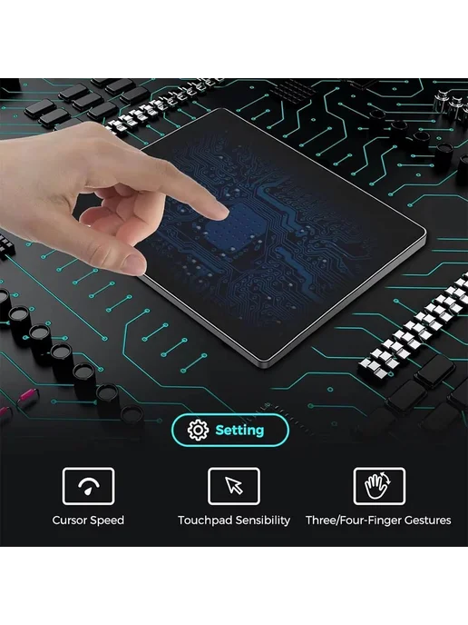 Алюминиевая USB - проводная многоточечная сенсорная панель, вариант, фото 6