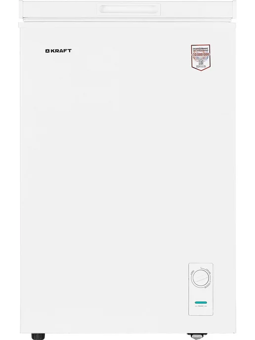 KRAFT Морозильный ларь BD (W)-102QX, белый, белый