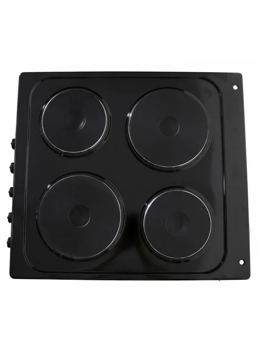 Tessa Плита электрическая TFE 14033 B, 50 см, 4 конфорки, черный, фото 2