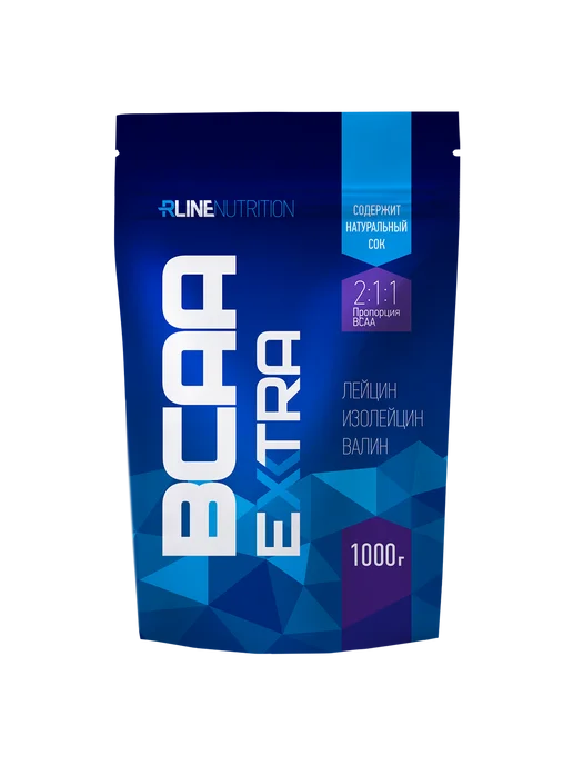 R-line BCAA Extra аминокислоты, ананас, порошок 200 г, 1000 г, фото 5