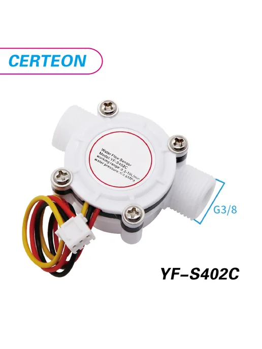 CERTEON Датчик расхода воды YF-S402, вариант, фото 6