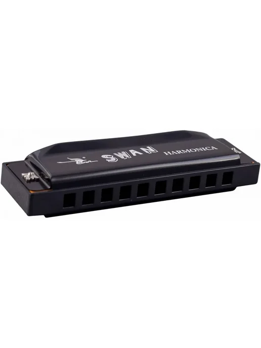 Swan SW1020-4-BK Губная гармоника диатоническая, черный, фото 2
