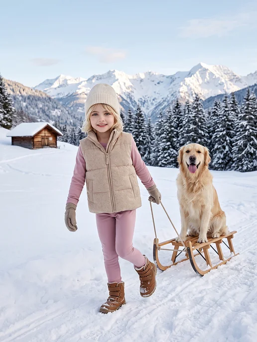 Montero outdoor Термобелье детское зимнее комплект флисовое Soft, вариант, фото 7