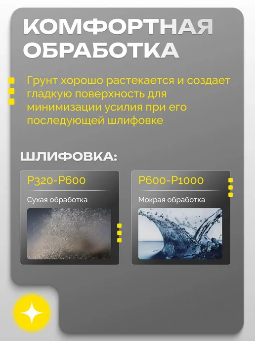 RS Systems Грунтовка автомобильная эпоксидный, антикоррозионный 875 мл, 875 мл, фото 7