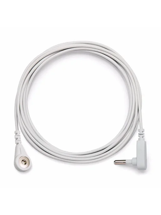Заземляющий шнур белый, Earthing cord, белый, фото 2