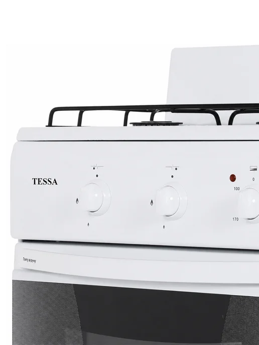 Tessa Газовая плита TCK 22011 W, с электрической духовкой, 22011 Вт, фото 7