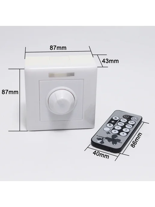 MERUEM LED-диммер Triac AC90 to 240V БЕЛЫЙ, белый, фото 7