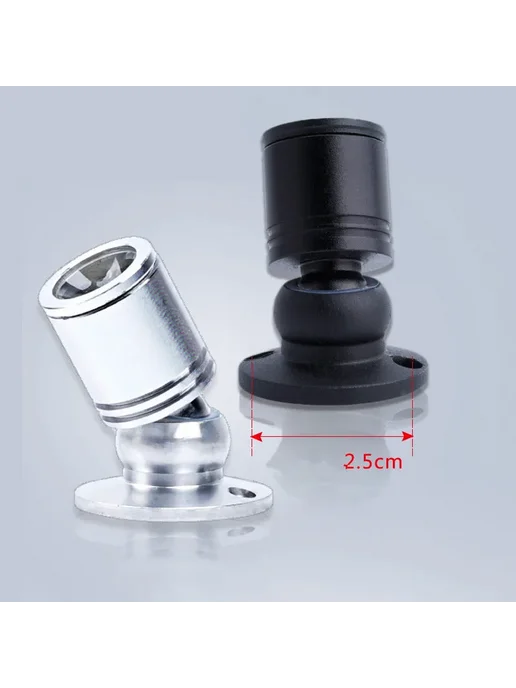 ROANJUNYH LED мини-светильник 3W теплый белый, Silver, 3 Вт, фото 6