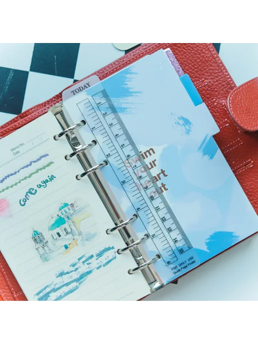 moterm Линейка-закладка A5, цвет A5, 5 цв., фото 6