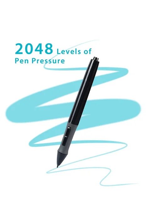 Huion PEN68 черная, черный, фото 2