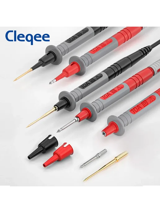 CLEQEE P1300A Комплект Тестовых Проводов для Мультиметра, вариант, фото 5