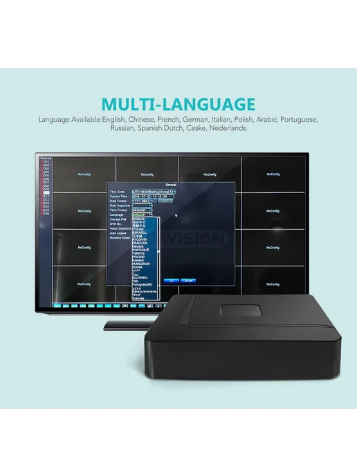 Нет бренда 16-канальный NVR BOAVISION N1016H, без HDD, 1T, фото 3