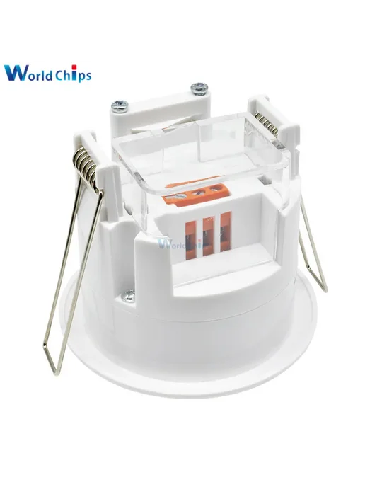 Diymore PIR датчик движения 4CM AC110-240V, Встраиваемый 6.2CM, фото 7