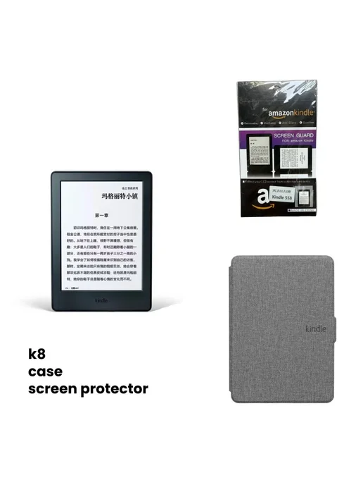 GUJIU Оригинальная 8-я использованная электронная книга kindle, эл, черный