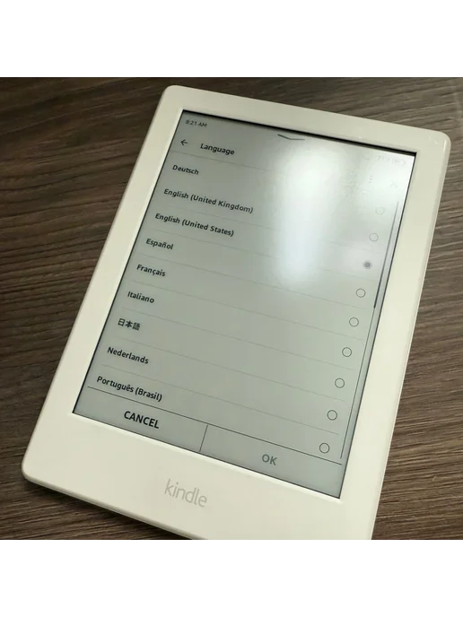 GUJIU Оригинальная 8-я использованная электронная книга kindle, эл, черный, фото 5