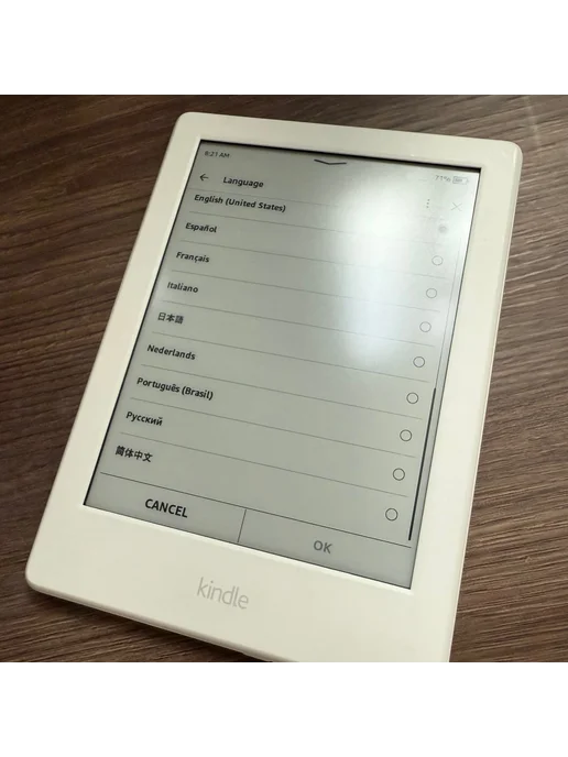 GUJIU Оригинальная 8-я использованная электронная книга kindle, эл, черный, фото 6