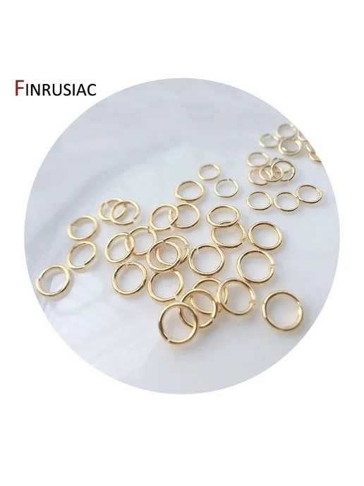 FINRUSIAC Кольца 14k real gold plated 100, золотой, фото 2