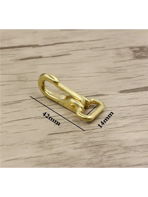 CLOXY Латунный карабин 42x14mm, вариант