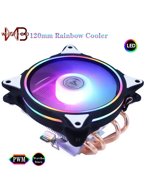 WOVIBO Процессора Standard Bracket фиксированный цвет PWM-4PIN, вариант, фото 2