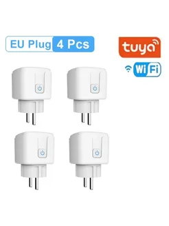 CBE Умная WiFi розетка EU Ewelink WF 4PCs