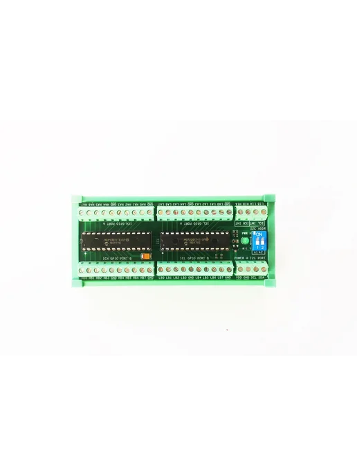 jiansu DIN-рейка MCP23017 32-канальный расширитель GPIO с интерфейс, вариант