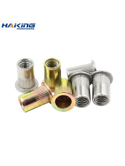 JARBLUE Гайки оцинкованные с накаткой M3-M12, углеродистая сталь, вариант, фото 3