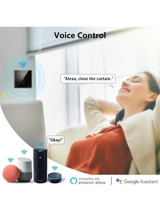QCSMART Переключатель штор 4 Channel RF Remote, 4 Channel RF Remote, фото 4