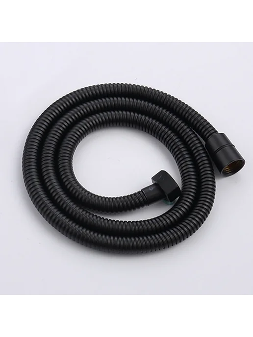 Нет бренда Набор опрыскивателей для биде из латуни Black 1.5M Hose, черный