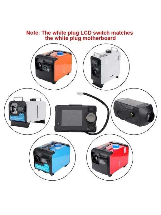 Контроллер для дизельного отопителя 12 24В с LCD, вариант, фото 5