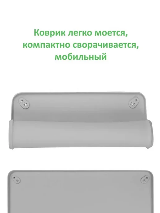 Силиконовый коврик под лоток 64х92 см, 64x92 см, фото 3