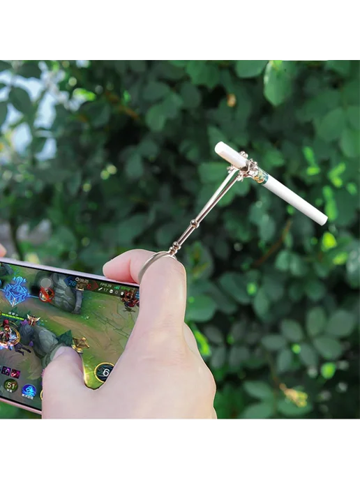 Регулируемое кольцо-держатель сигарет, универсальный размер, вариант, фото 4