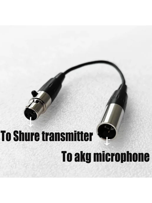 DARVERSON Кабель AKG 3-контактный на TA4F 4-штырьковый, вариант, фото 2