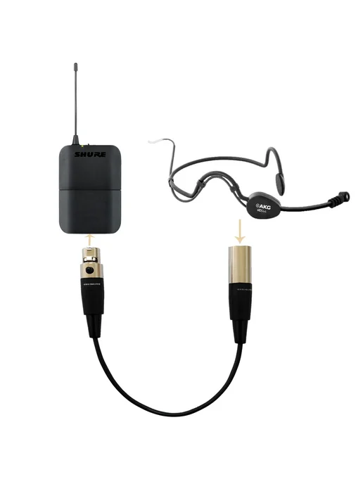 DARVERSON Кабель AKG 3-контактный на TA4F 4-штырьковый, вариант, фото 5