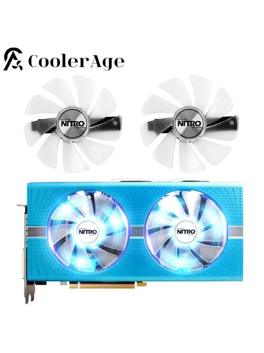 coolerage Вентилятор Red LED - Fan, красный, фото 2