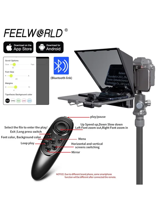 Feelworld Телесуфлер Seetec TP2A 8 дюймов, Телесуфлер Seetec, фото 4