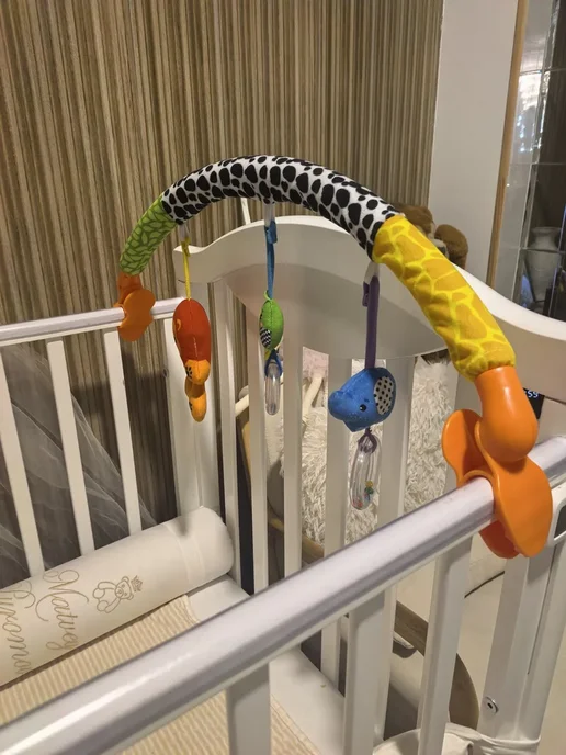 Развивающая дуга растяжка с подвесными игрушками, вариант, фото 2