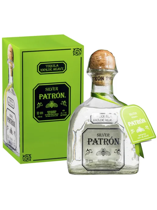 PATRON SILVER, серебристый