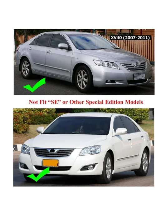 AutoXbert Набор 4 шт. гибкие Брызговики для Toyota Camry Altis Aurion, 4 шт, фото 4