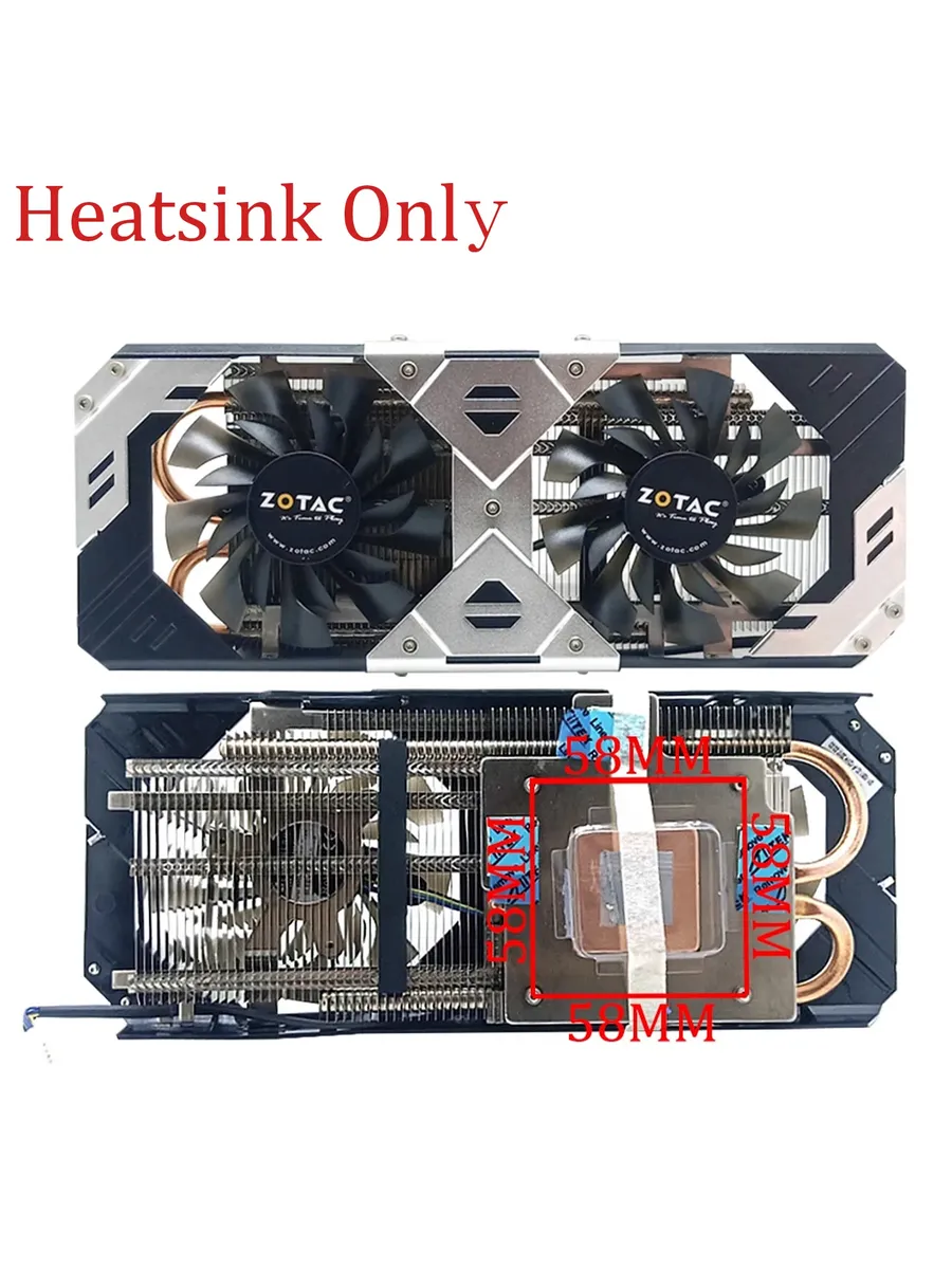 coolerage Оригинальный радиатор видеокарты GTX960 для ZOTAC GeForce GT