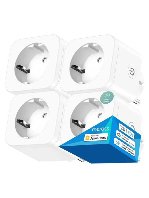 Meross умная розетка с датчиком энергии, 16A, Homekit Plug, вариант, фото 2