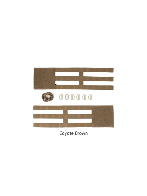 Нет бренда Скелетный жилет нейлон Coyote Brown, коричневый