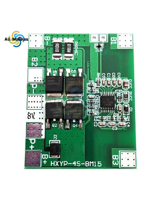 Diymore Плата защиты LiFePO4 4S 3.7V HXyp-BM15, вариант, фото 5