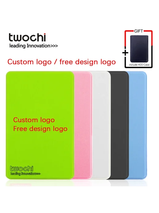 twochi Внешний жесткий диск ACASIS 500 ГБ silver USB3.0, 1 ТБ, 500 ГБ, фото 3