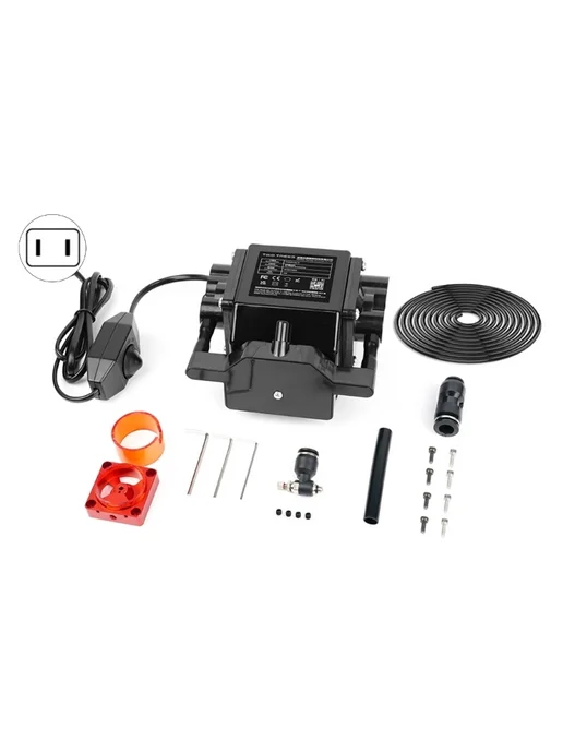 OOTDTY Воздушный компрессор Deek-Robot US Plug, черный