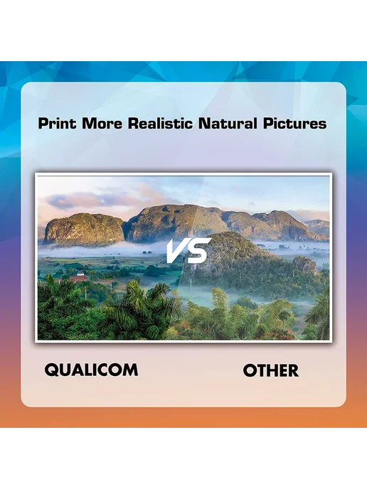 Qualicom Набор чернил для Canon PIXMA 4 Black, черный, фото 7