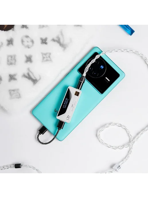 Shanling UA4 ЦАП Усилитель для наушников, UA4 blue, синий, фото 6