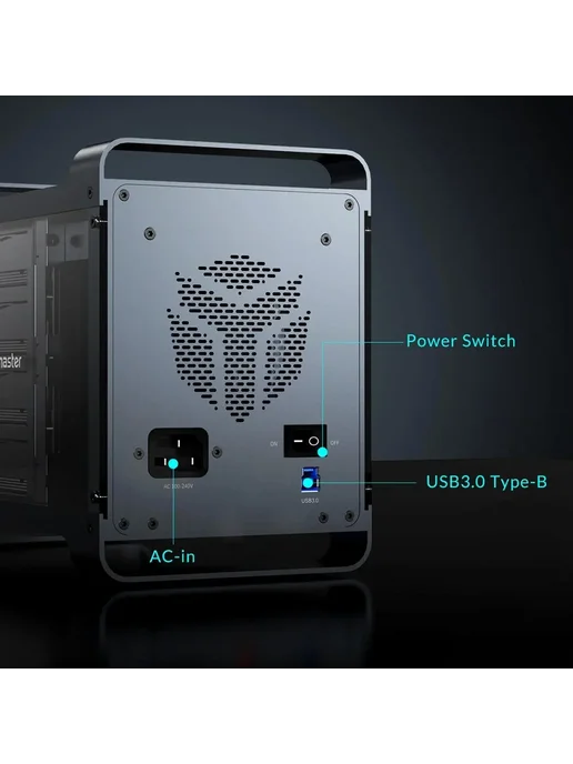 YOTTAMASTER Корпус для жестких дисков 4-Bay, вариант