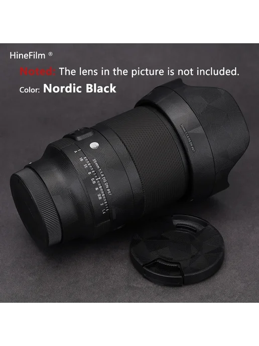 HineFilm Объектив Sigma 35mm f 1.4 DG DN Nordic Black, E Mount, черный, фото 6