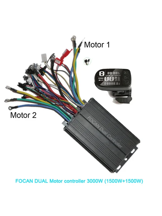 FOCAN Контроллеры скорости FC-3000W FC100 36V 48V DUAL 2 шт, 2 шт, фото 3
